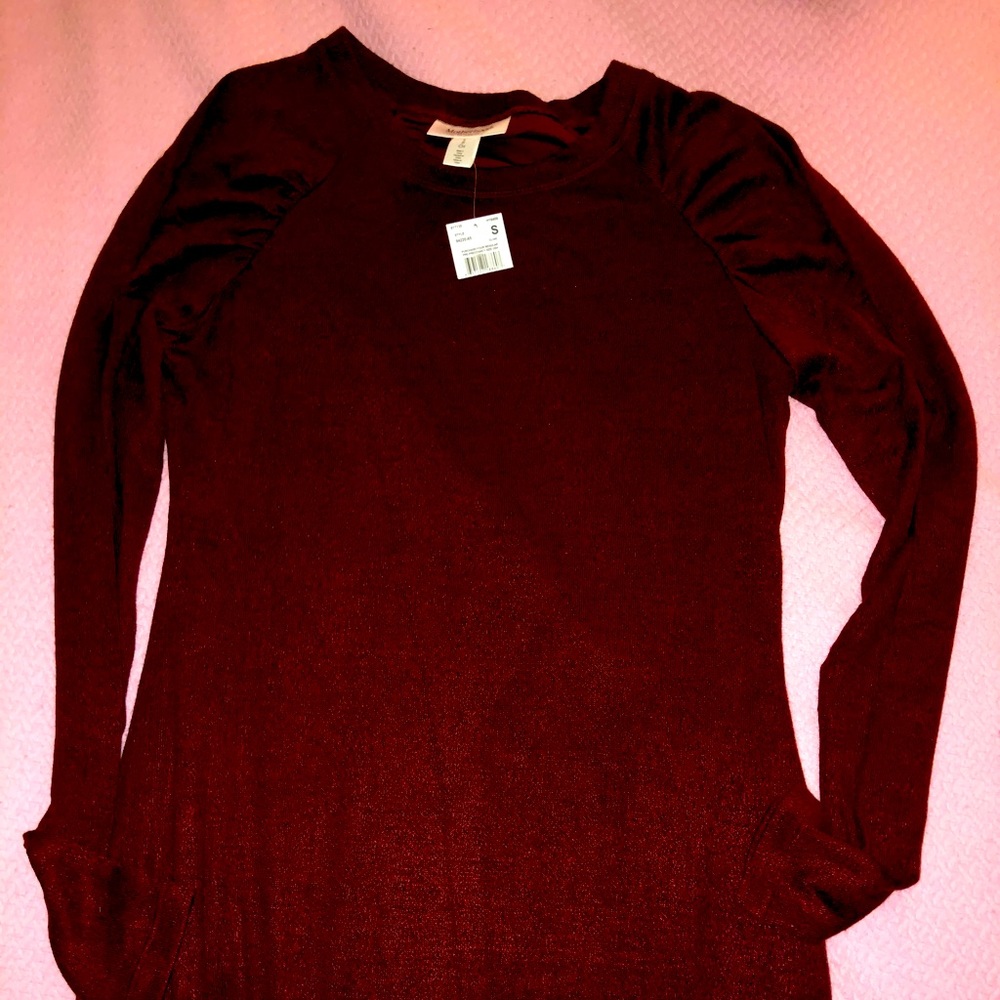 Heather red Motherhood Maternity dress